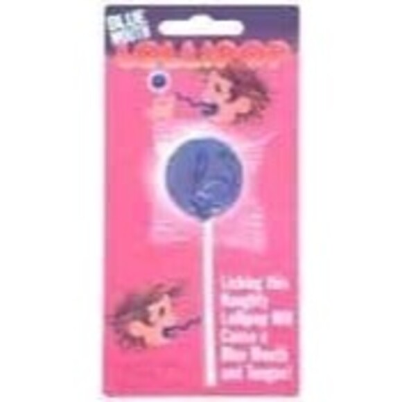 Blue Mouth lollipop 1 pc - Picture 1 of 1